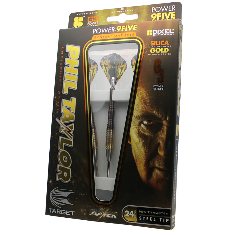 target】 ターゲットハードダーツ パワー9FIVE G3スティール24gTaylor