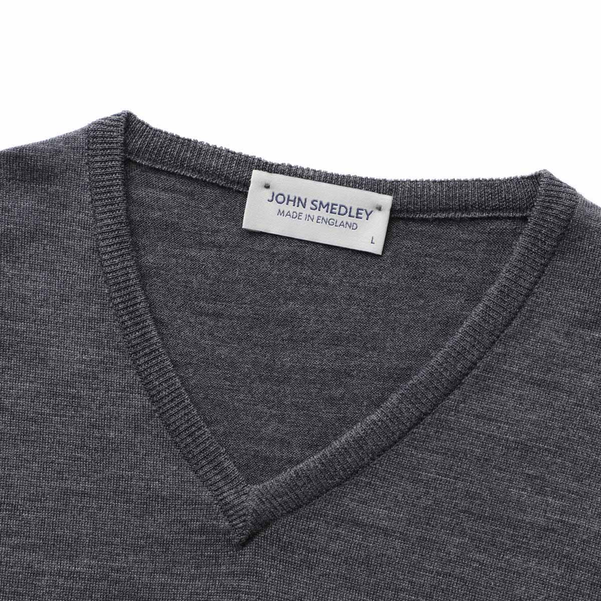 JOHN SMEDLEY ジョンスメドレー Vネック ニット/SHIPTON エクストラ
