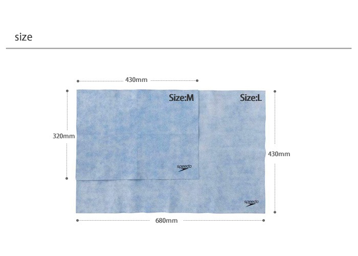 マイクロセームタオル（M）／吸水 speedo スピード [NKPS_OK] SE62003W