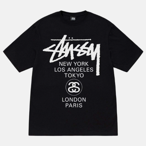 Stussy ステューシー ワールドツアー Tシャツ World Tour T-Shirt
