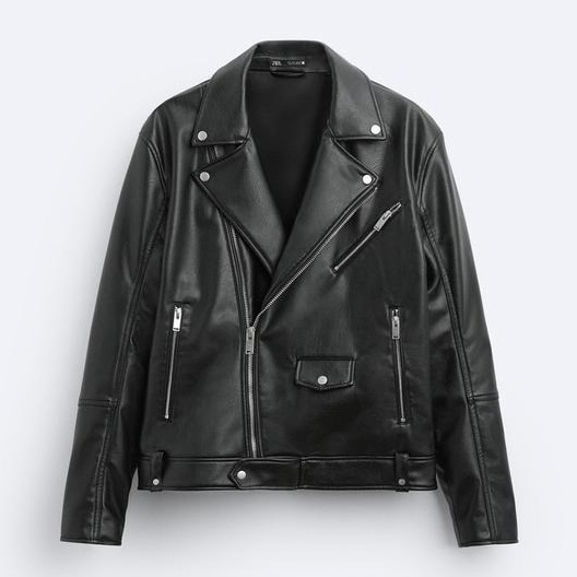 ZARA フェイクレザー ライダースジャケット｜MIRISE(ミライズ)公式通販