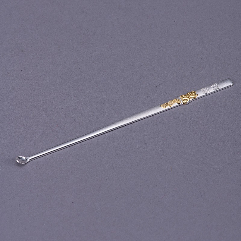 純銀製 耳かき（招き猫） | 銀製品,小物 | 森銀器製作所公式オンライン