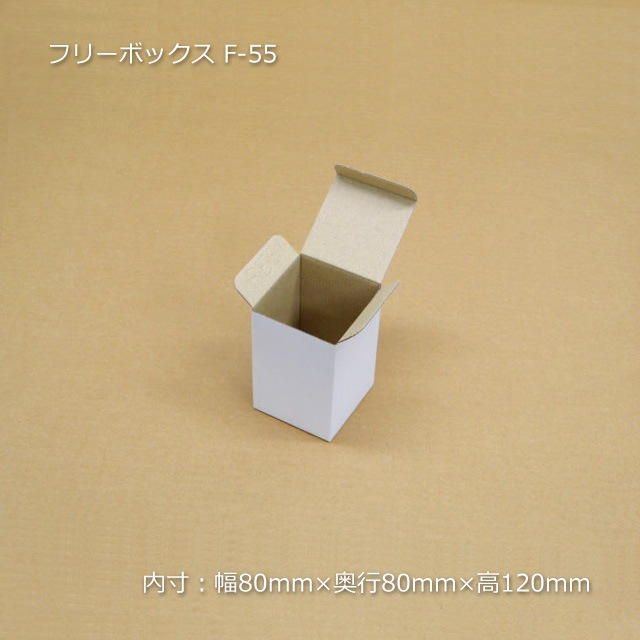 F-55（内寸80×80×120）フリーボックス（10枚/束） の通販｜梱包名人