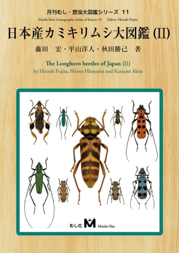 月刊むし・昆虫大図鑑シリーズ11 日本産カミキリムシ大図鑑 Ⅱ 【第2巻