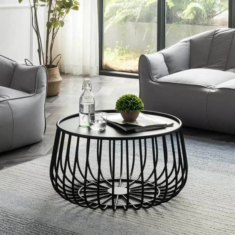 大] VeroMan リビングテーブル ワイヤー カボチャ コーヒーテーブル