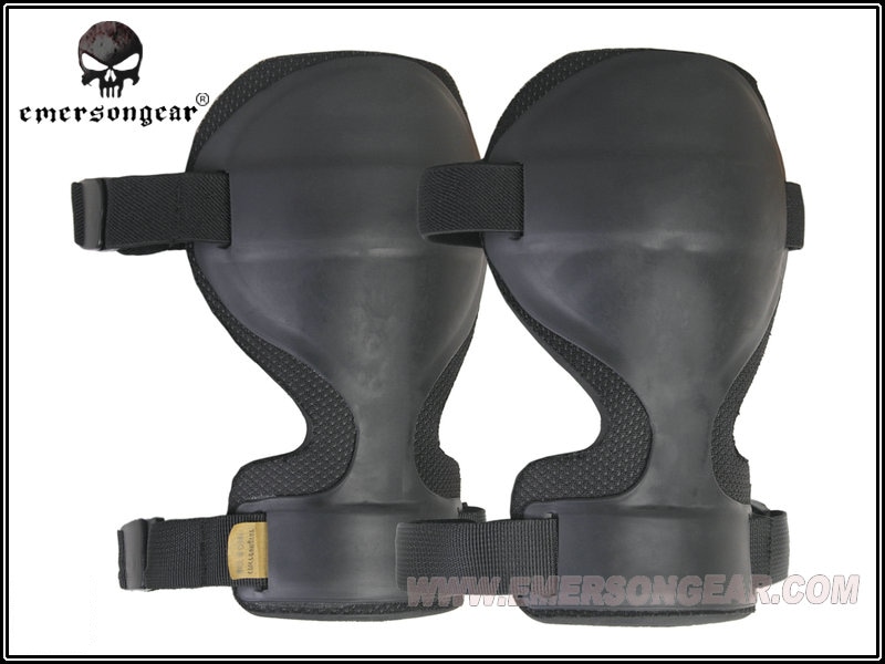 EMERSON アークテリクススタイル ミリタリーニーパッド BK | サバゲー