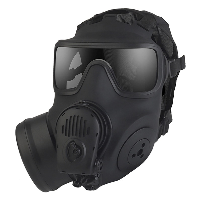 48Hセール】WoSporT AVON タイプ FM-53 ダミー ガスマスク マイク 電動