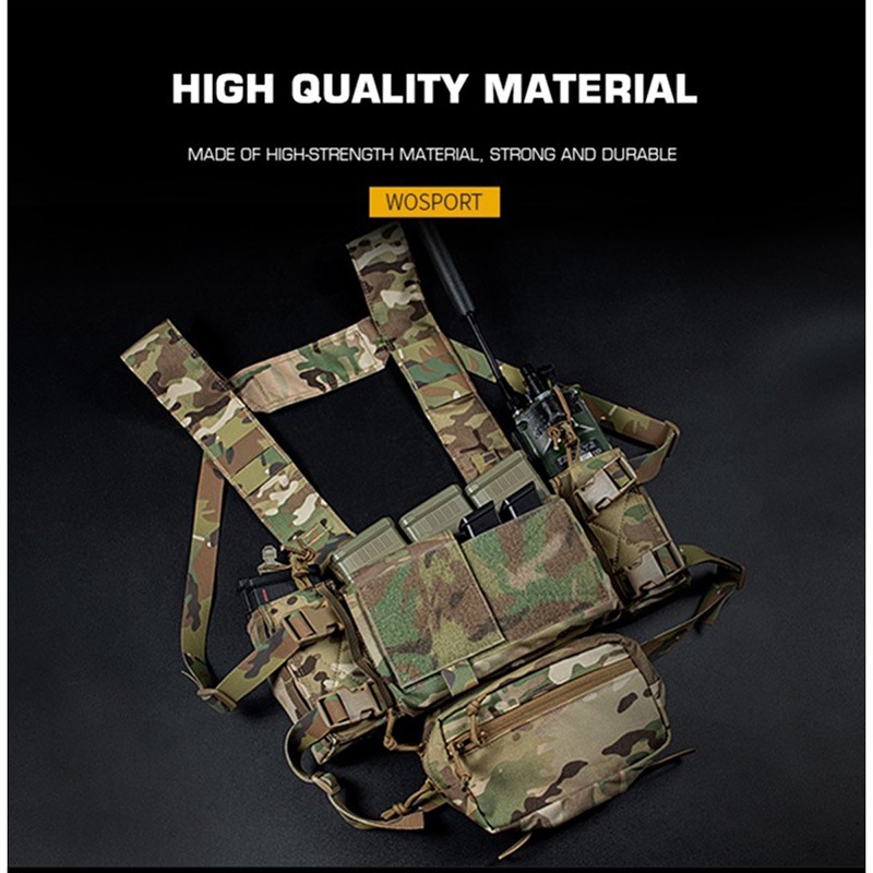 WoSporT Spiritus Systemsタイプ Micro Fight MK4チェストリグ