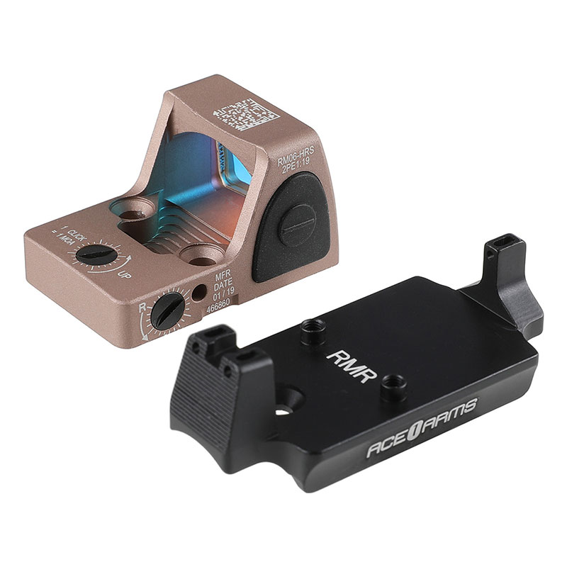 ACE1 ARMS RMRタイプドットサイト&Dueck Defenseスタイル1911用RBU FDE