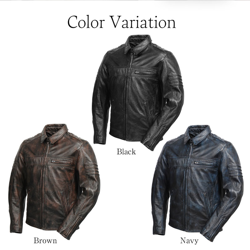 バイク レザージャケット[23SJ-5] ウェア,メンズ,ジャケット,素材別