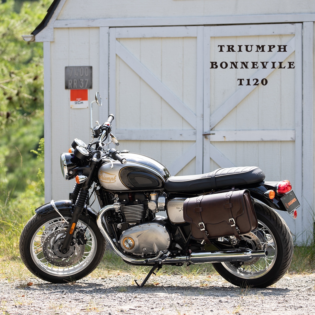 バイク シンセティックレザーサドルバッグ[DSB-2] バイク取付バッグ