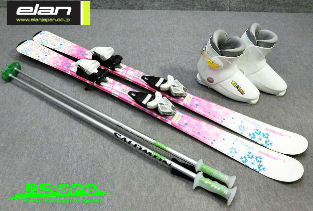 Elan キッズ Lil Magic QS スキー EL 4.5 GW シフトホワイト Elan Lil