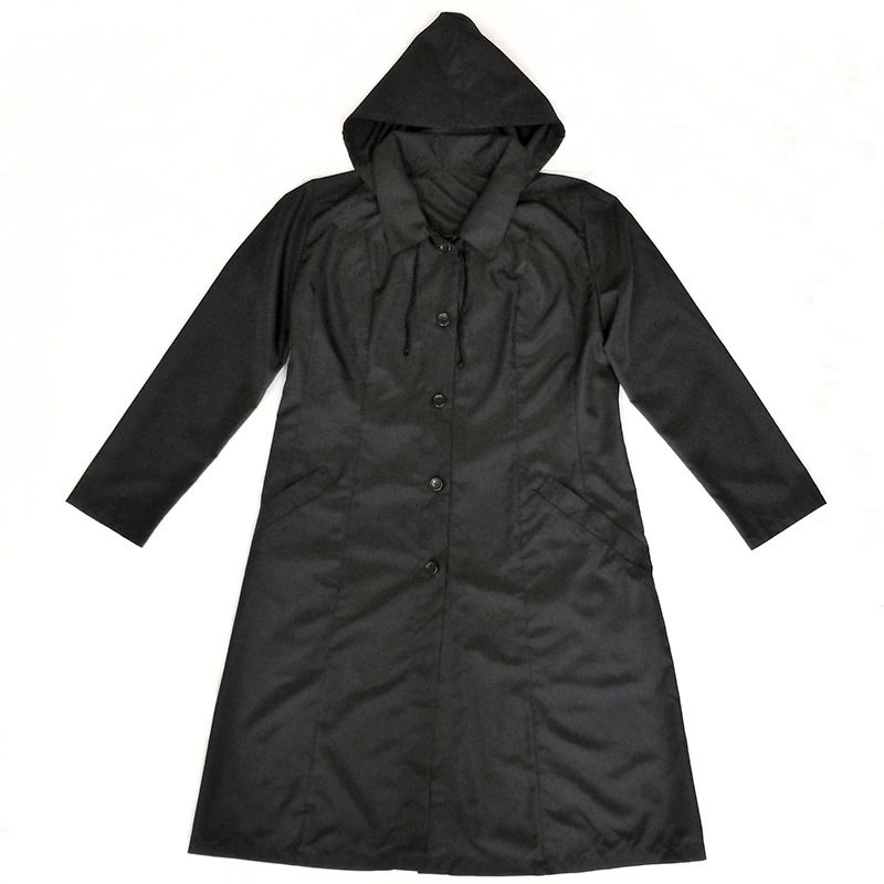 ParadiSole ブラック 撥水 ロングコート パラディソーレ レインコート
