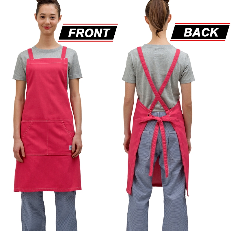 Lee Work Wear 胸当てエプロン LCK79003 丈夫で使いやすい ボン