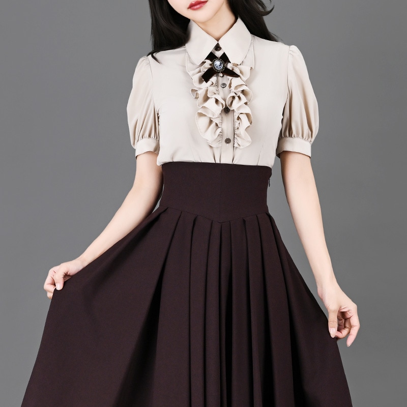 ジゼル・スカート ブラウン | NO.S PROJECT