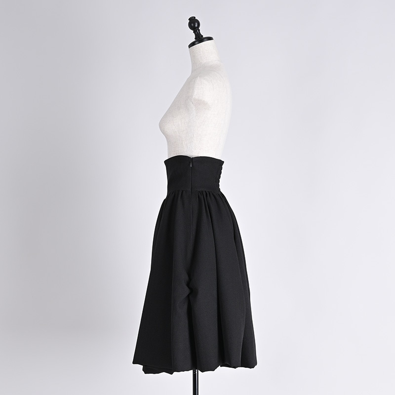 二次元と運命が交差するスカート ブラック | NO.S PROJECT