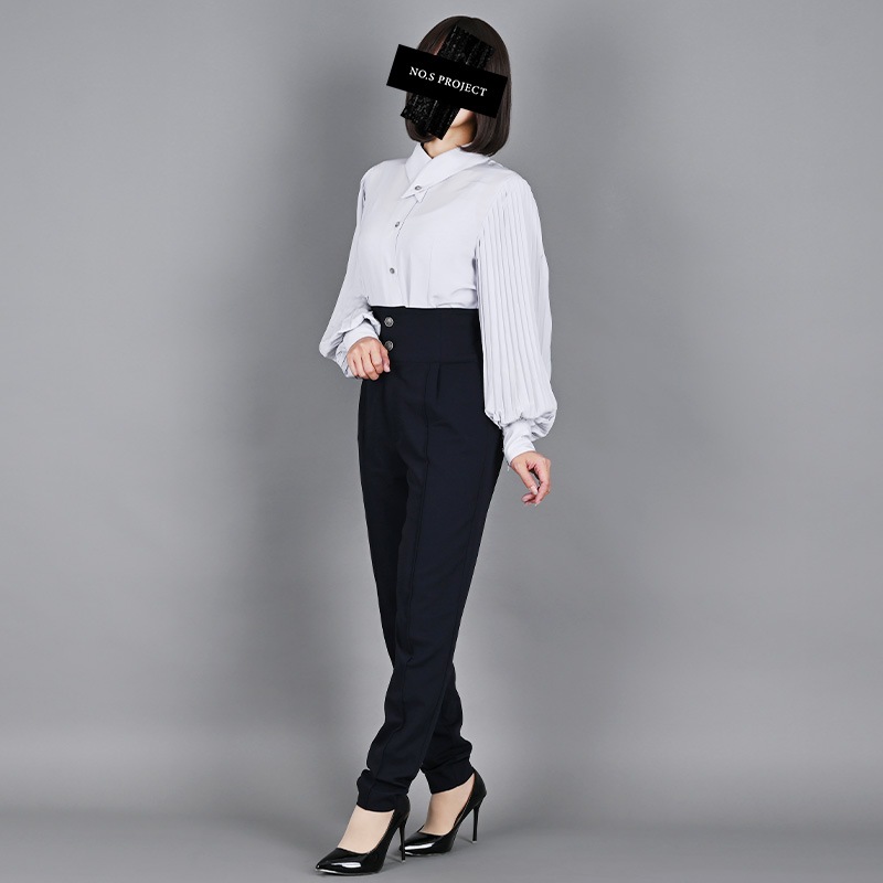 アルテミス・ブラウス グレー | NO.S PROJECT