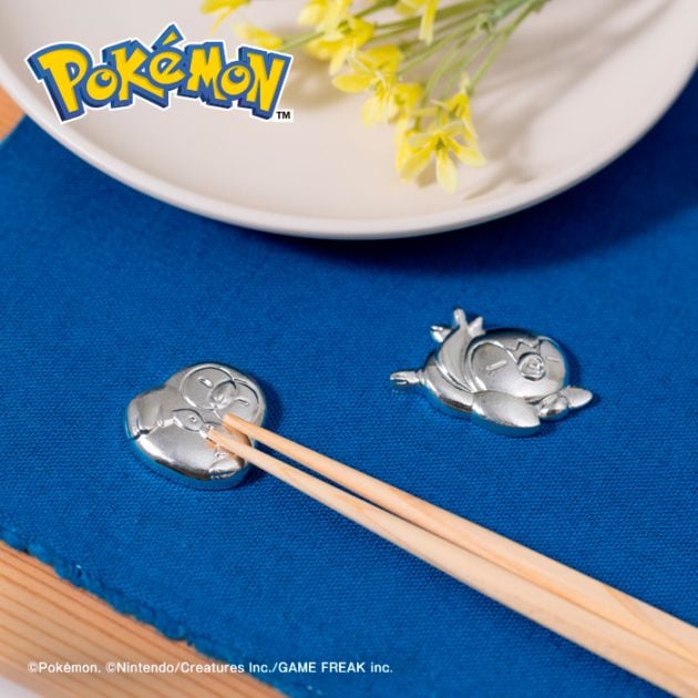 箸置 - はねやすめ - 2ヶ入【能作ポケモンコレクション】｜錫製雑貨