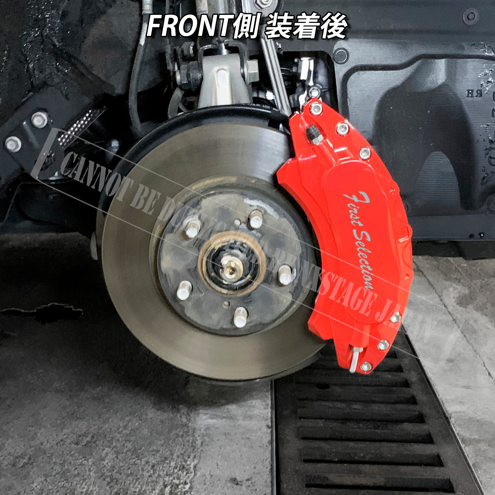 予約商品 レクサス車 CT200h用 高耐久金属製キャリパーカバーセット