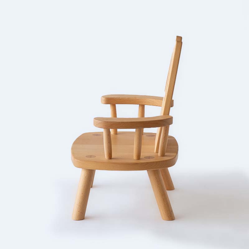 ひじ付ウサギイス 【無垢の木で作った、かわいいウサギのひじ付き