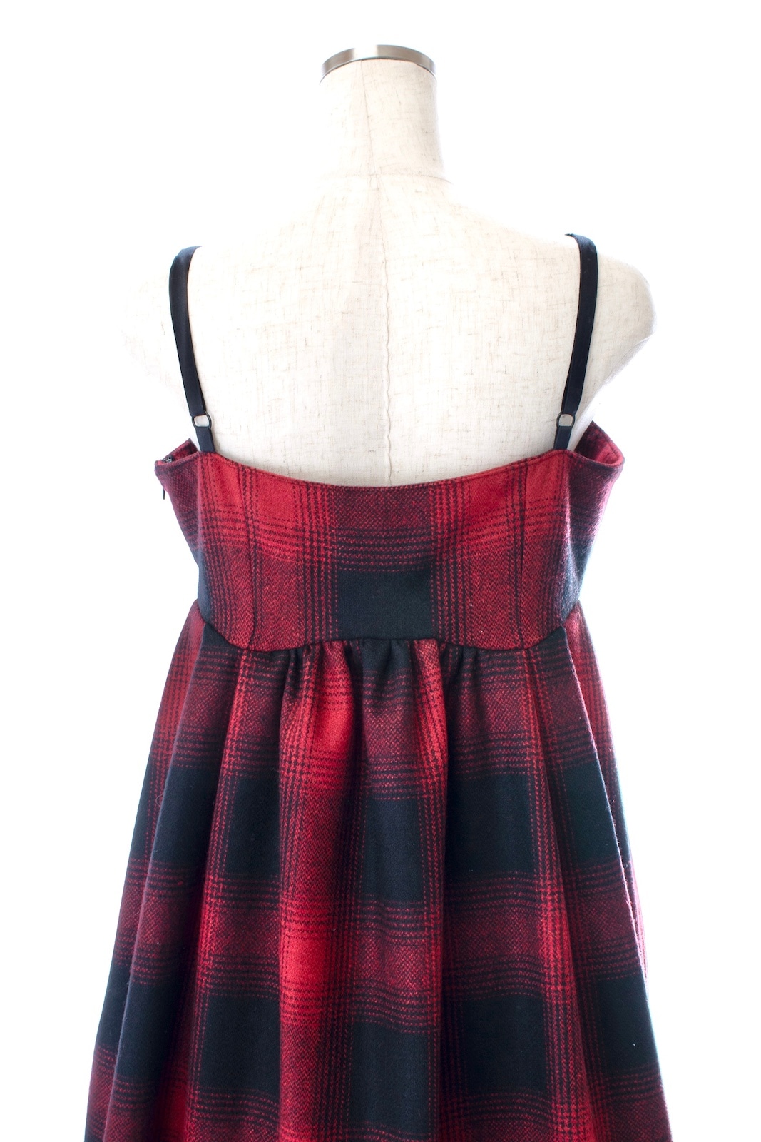 ウールチェックキャミワンピース | DRESS | OBLI