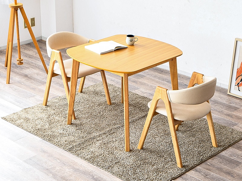 新品】幅90㎝ おしゃれ シンプルスタイル ダイニングテーブル