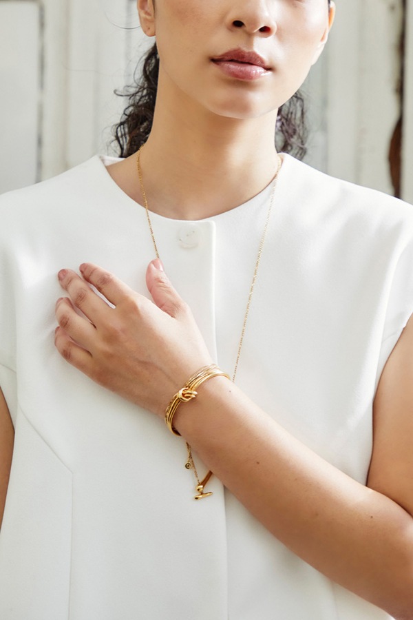 再販】2025SS_ダブルノットバングル | アクセサリー | OWAUNO