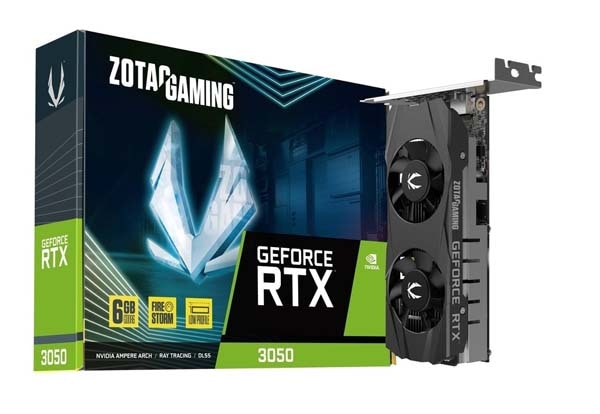 ZOTAC GAMING GEFORCE RTX 3050 6GB LP GDDR6 グラフィックボード