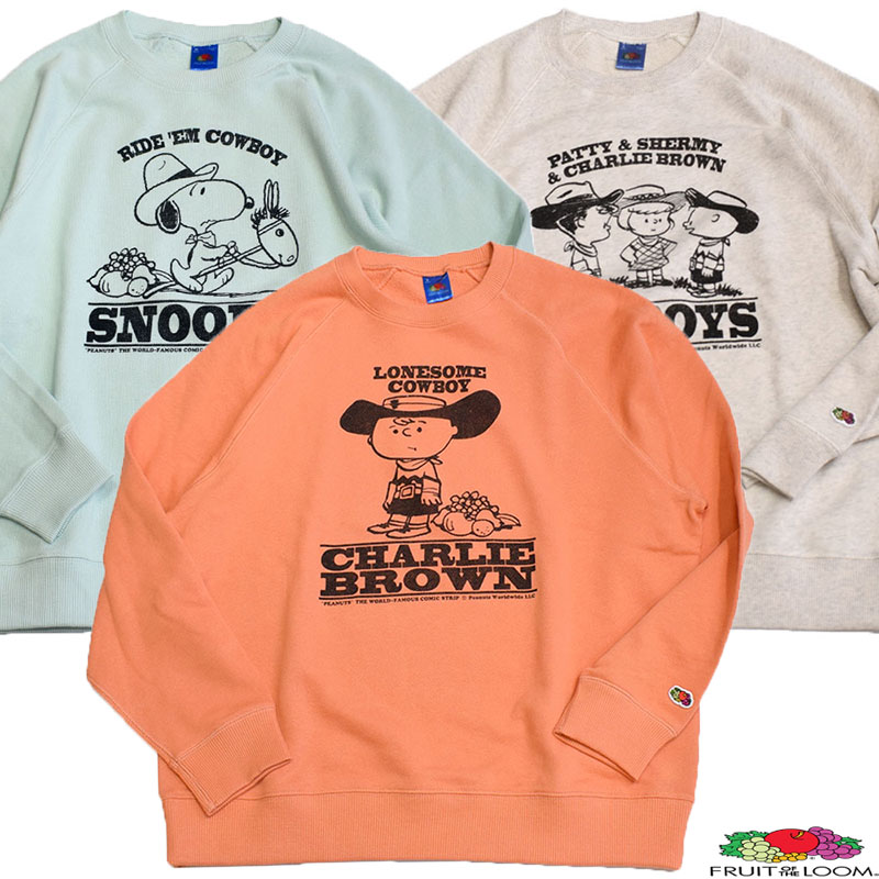 Fruit of the Loom×PEANUTS!スヌーピーコラボTシャツ
