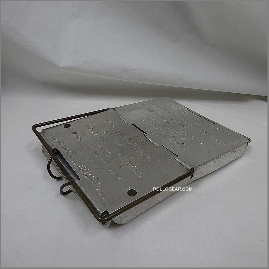 キャンドルランタン フォールディング屋根型 WW1 US ARMY<BR>ストーンブリッジ<BR>キャンドルランタン<BR>屋根型