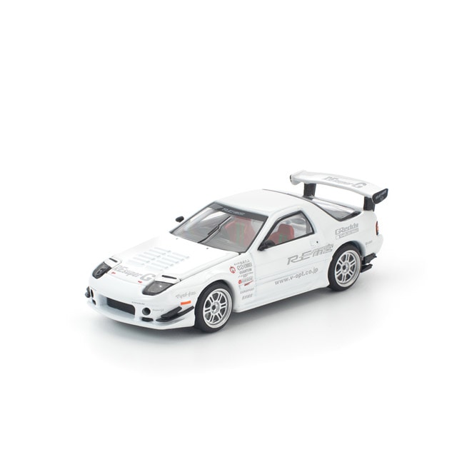 1/64 MAZDA RX7 FC3S RE-AMEMIYA WHITE 1/64 マツダ RX-7（FC3S） RE