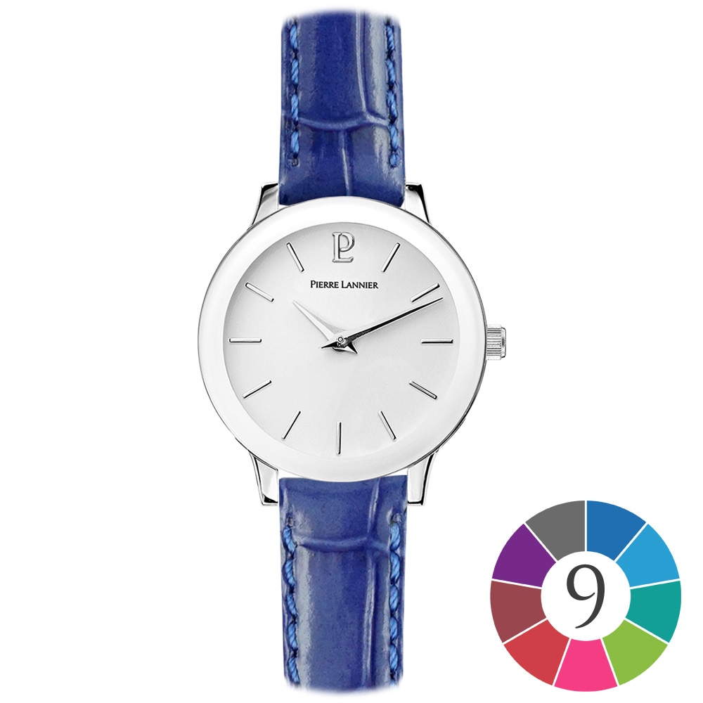 Pure ピュア レディース 腕時計 クオーツ 革ベルト 選べる 9色