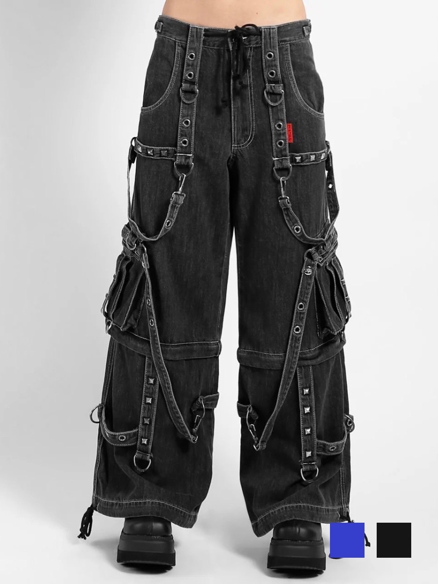 00's Tripp NYC 2way ボンテージカーゴフレア ギミック y2k Y2K