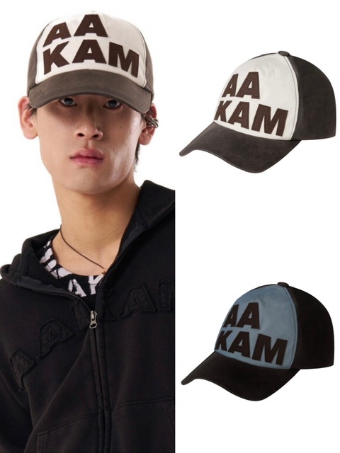AAKAM】Leather Patch Ball Cap | OUR BRAND,AAKAM | PRESSING WEB SHOP