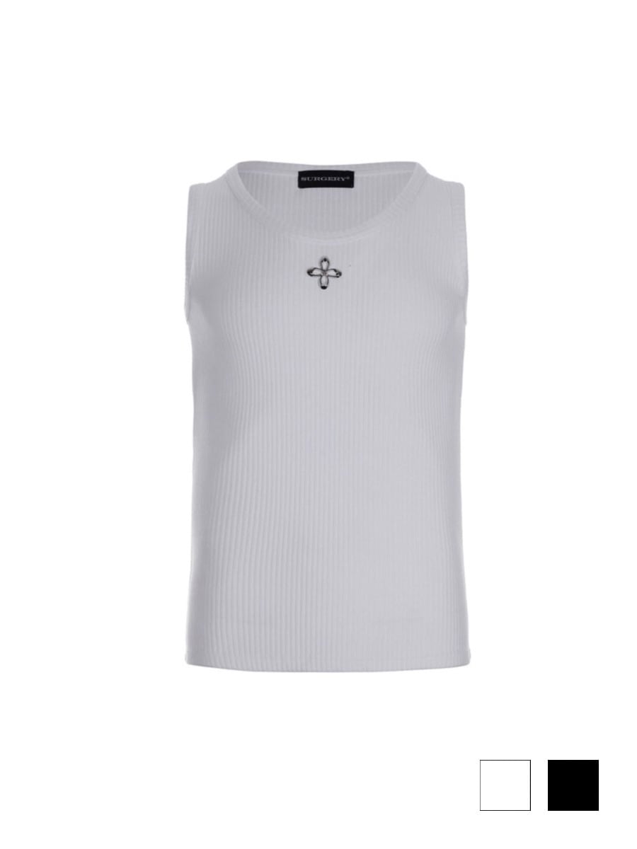 SURGERY】metal clover logo sleeveless / 【サージェリー】メタル