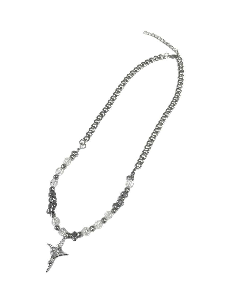 受注制【Never mind the XU】galaxy stone necklace / 【エックスユー