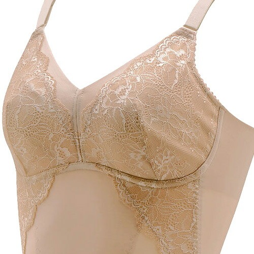 ワコール Wacoal ノンワイヤーボディスーツ Ever Chic エバーシックC