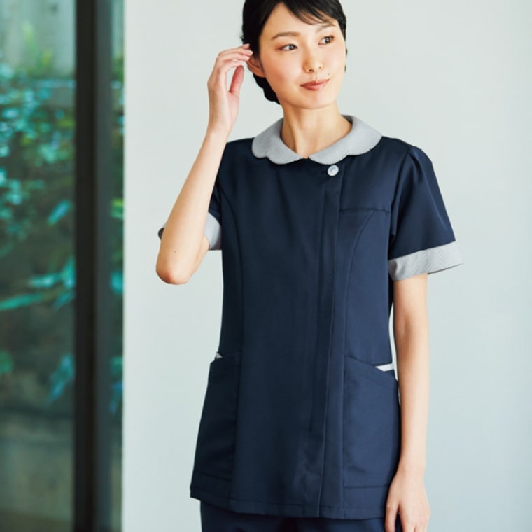 レディスジャケット[ダークネイビー×グレンチェック]