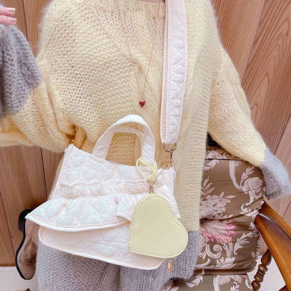 ハートキルトトート Alice | BAG,♡Frill Bebe♡ | Saha by