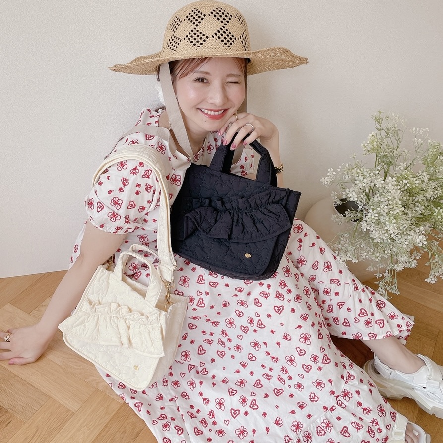 ハートキルトトート Alice | BAG,♡Frill Bebe♡ | Saha by