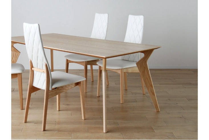 ダイニングテーブル MORITA INTERIOR VORD(ヴォルド) 突板｜モダン