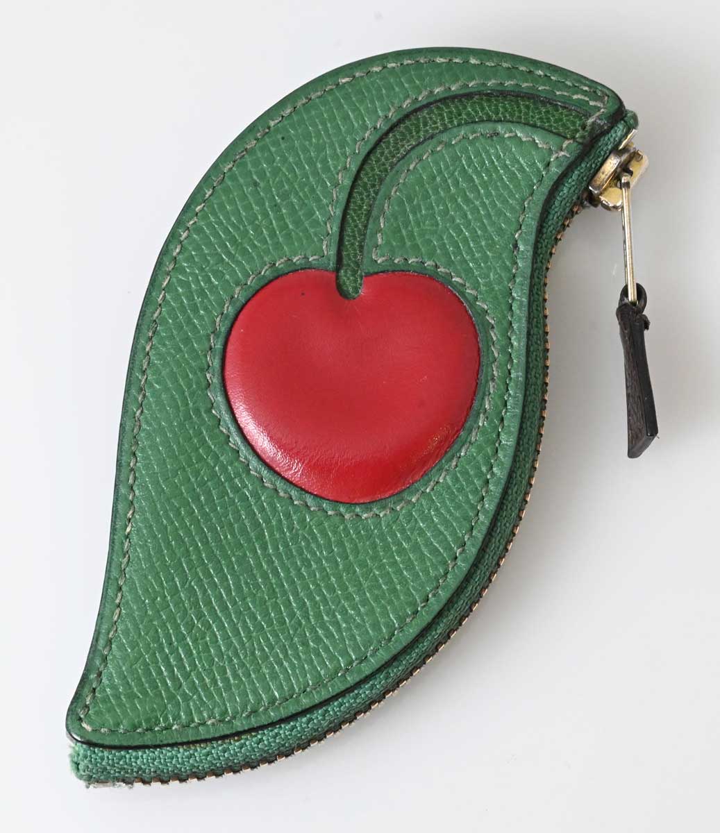 エルメス HERMES コインケース トラッティ フルッティ チェリー