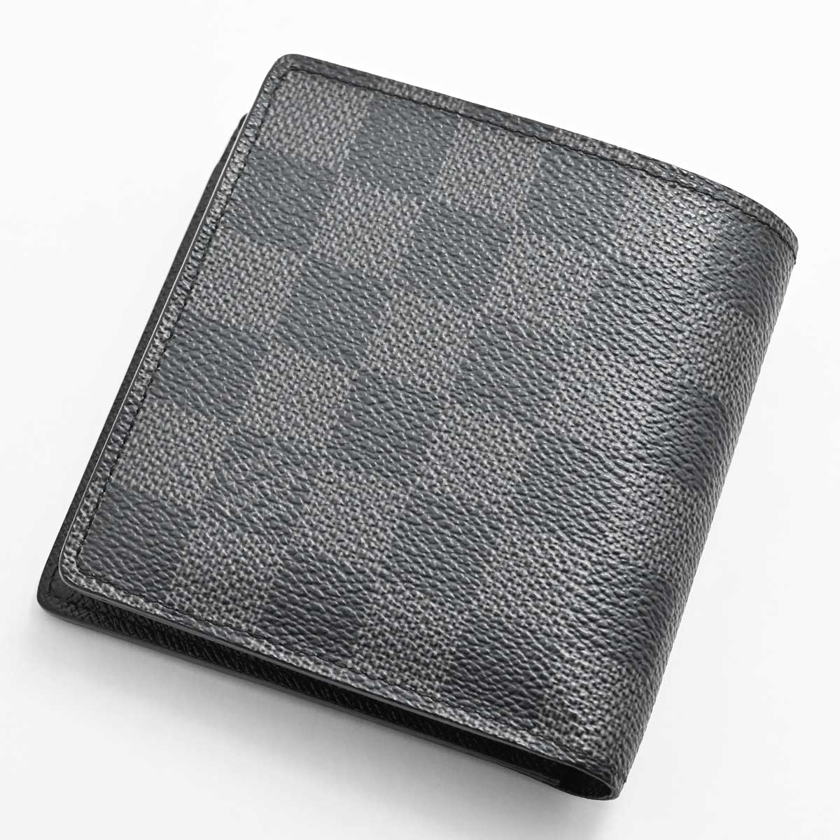ルイヴィトン LOUIS VUITTON ダミエグラフィット ポルトフォイユマルコ