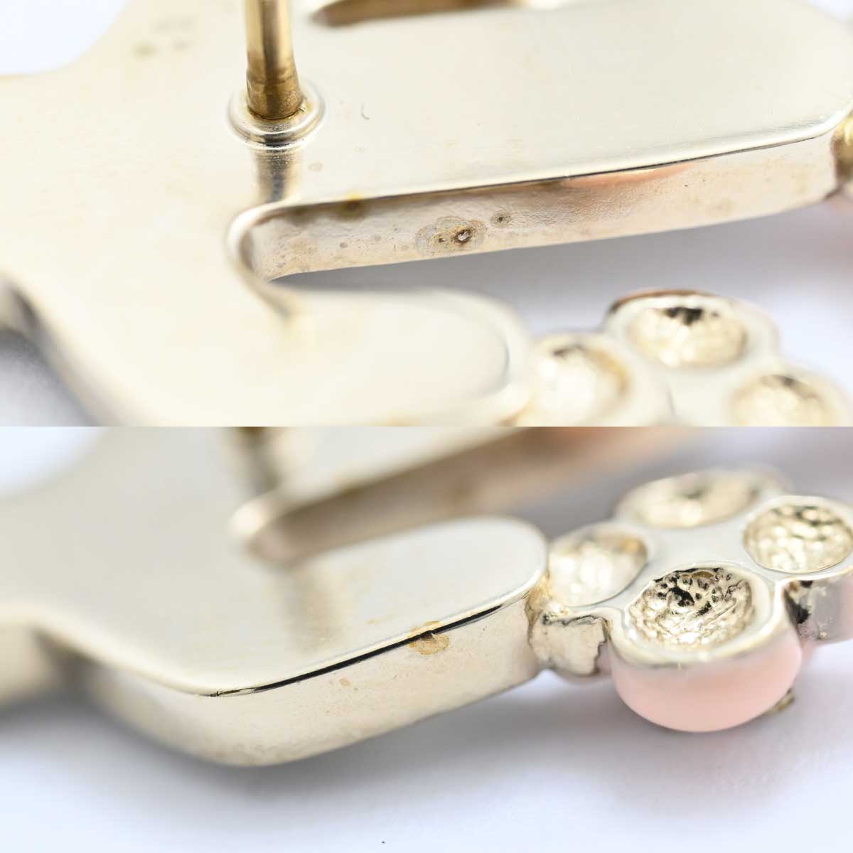 シャネル CHANEL サボテン ピンブローチ カメリア ココマーク フェイク