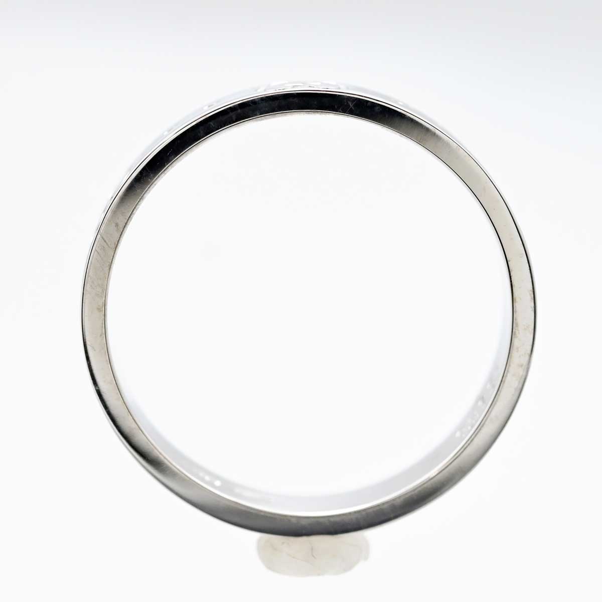 グッチ GUCCI 750WG ホワイトゴールド GGアイコンリング 12号 3383