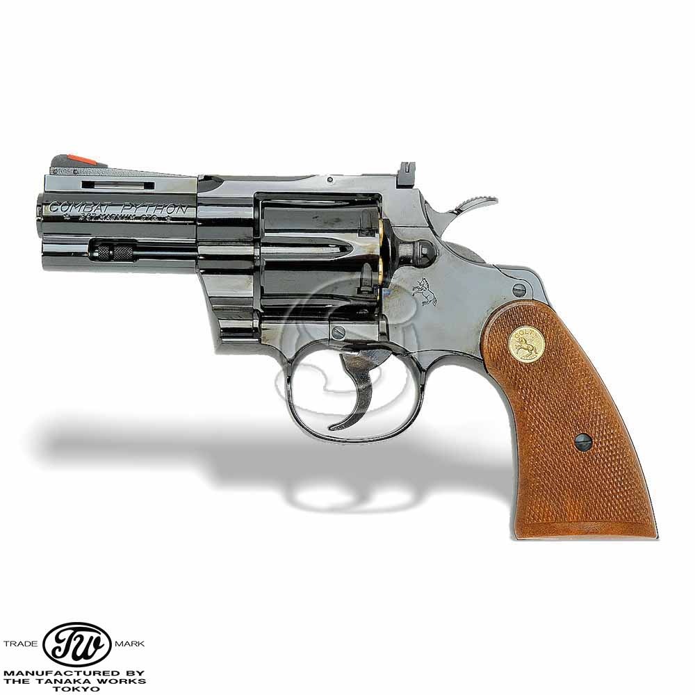 コルト パイソン 357マグナム 3インチ アールモデル スチール