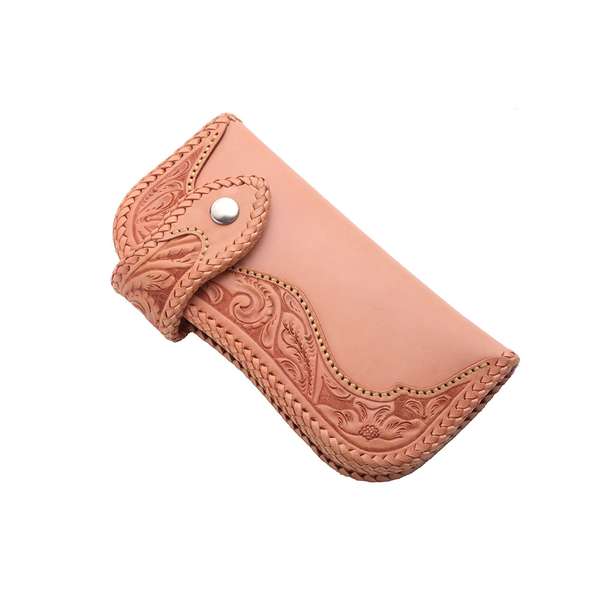 ロングウォレット/革財布 ナチュラル サドルレザー｜全てのレザー