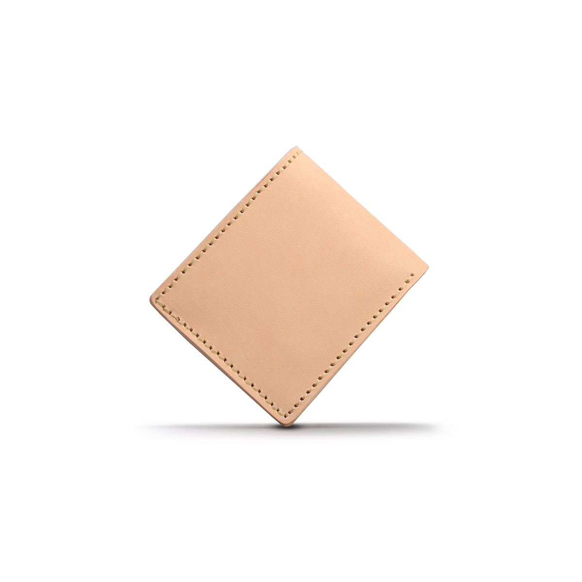 ショートウォレット/革財布 ナチュラル サドルレザー｜全てのレザー