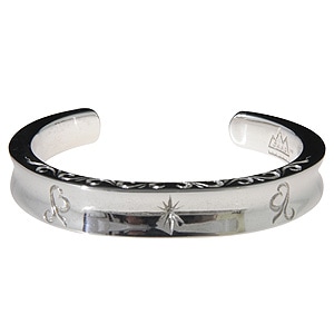 アラベスク サンシンボル シルバー925バングル B-20-S｜全てのシルバー