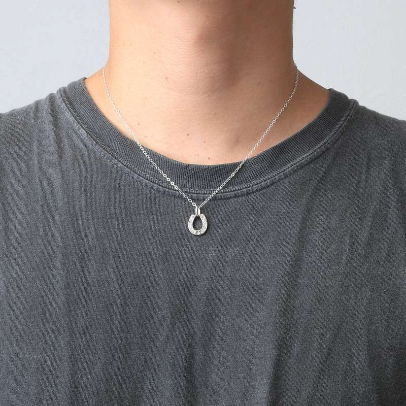 ホースシューモチーフ シルバー925製 ペンダントトップ｜全ての